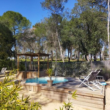 Maison 5 Personnes En Garrigue - Piscine-Spa Prive Langlade Exterior photo